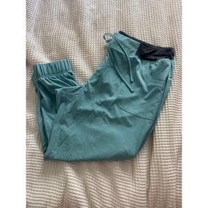 Cherokee woman's new teal moisture wicking scrub bottoms size 2 XL msrp $39
